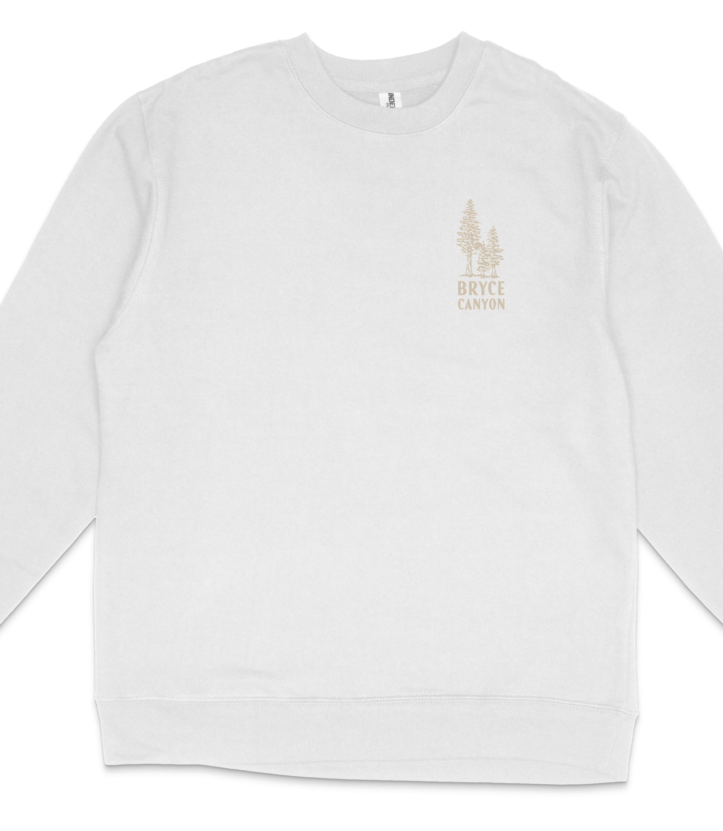 Bryce Canyon National Park Midweight Crewneck Graphic Sweatshirt - Unisex Outdoor Pullover