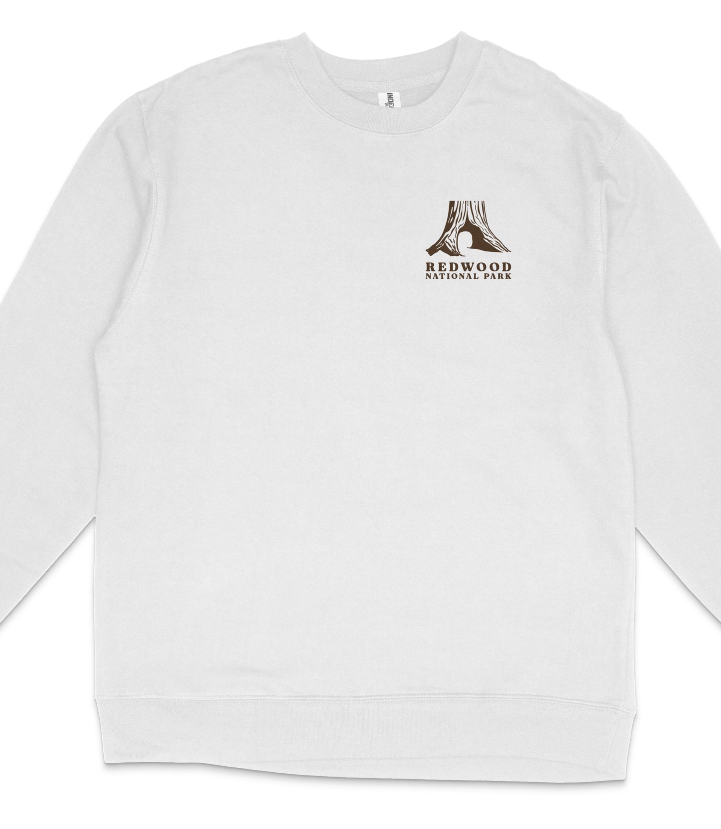 Redwood National Park Midweight Crewneck Graphic Sweatshirt - Unisex Outdoor Pullover