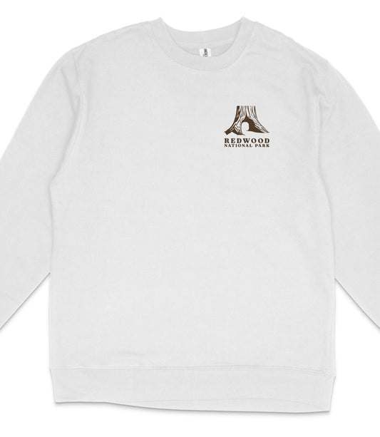 Redwood National Park Midweight Crewneck Graphic Sweatshirt - Unisex Outdoor Pullover