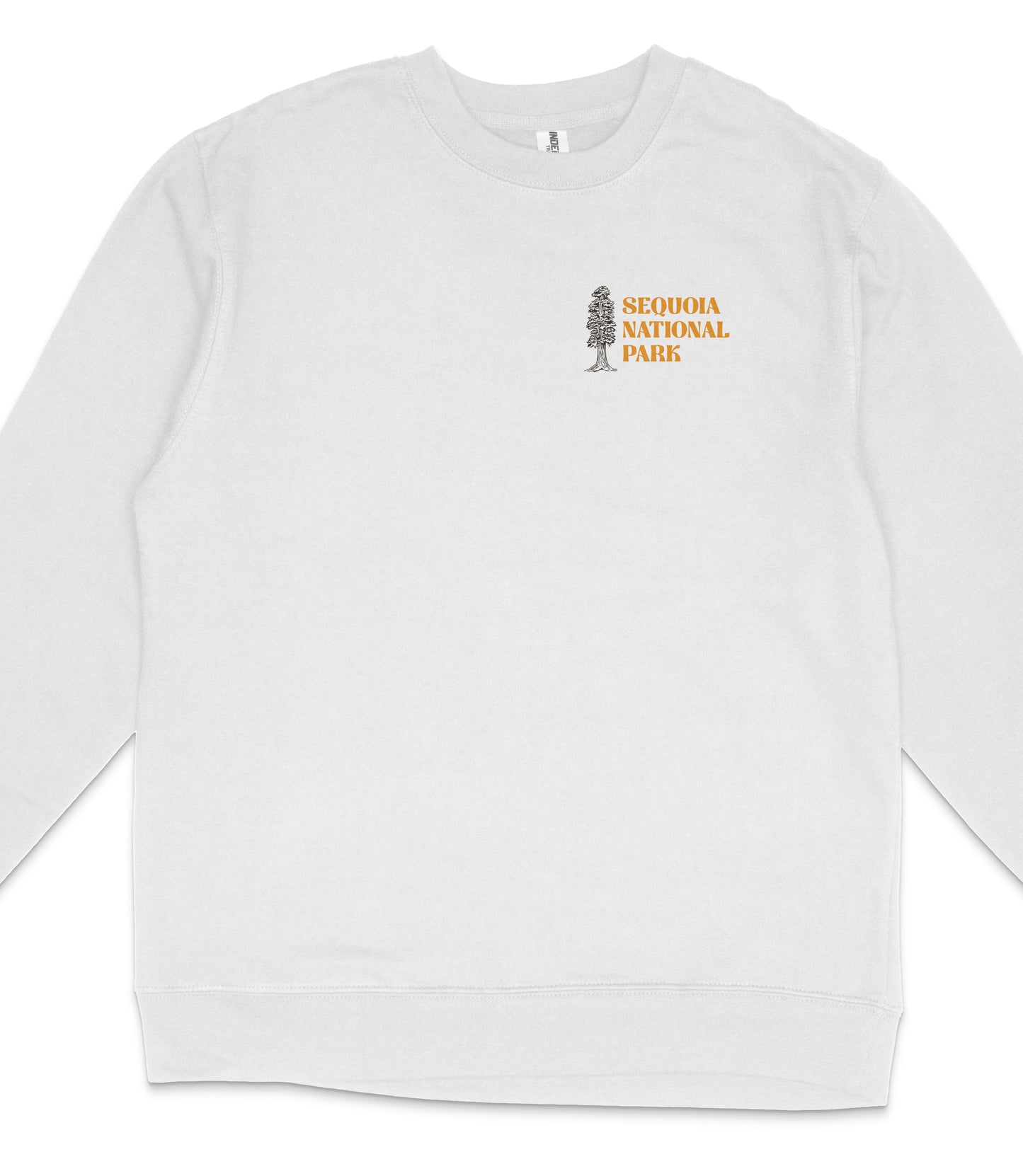 Sequoia National Park Midweight Crewneck Graphic Sweatshirt - Unisex Outdoor Pullover
