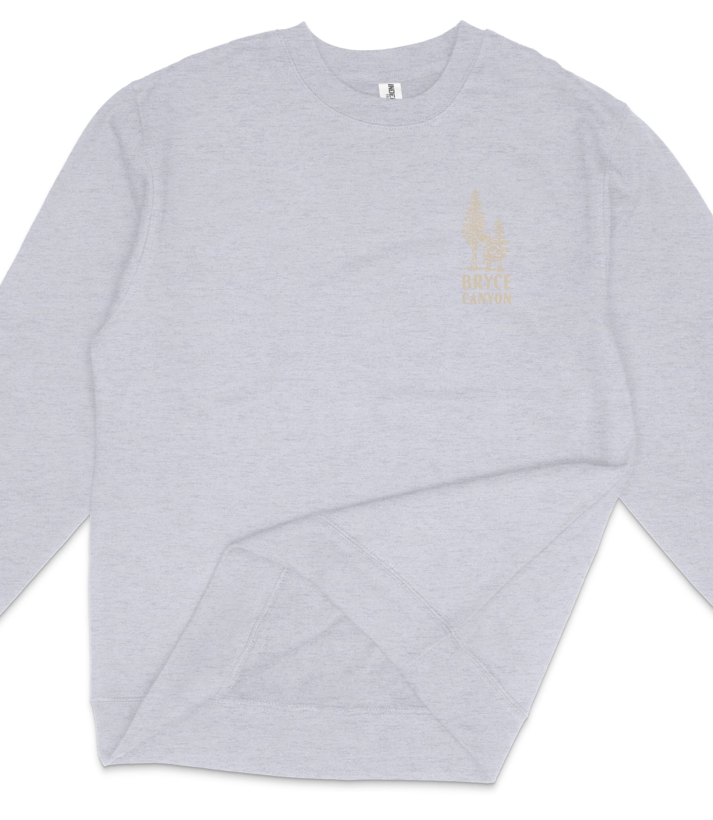 Bryce Canyon National Park Midweight Crewneck Graphic Sweatshirt - Unisex Outdoor Pullover