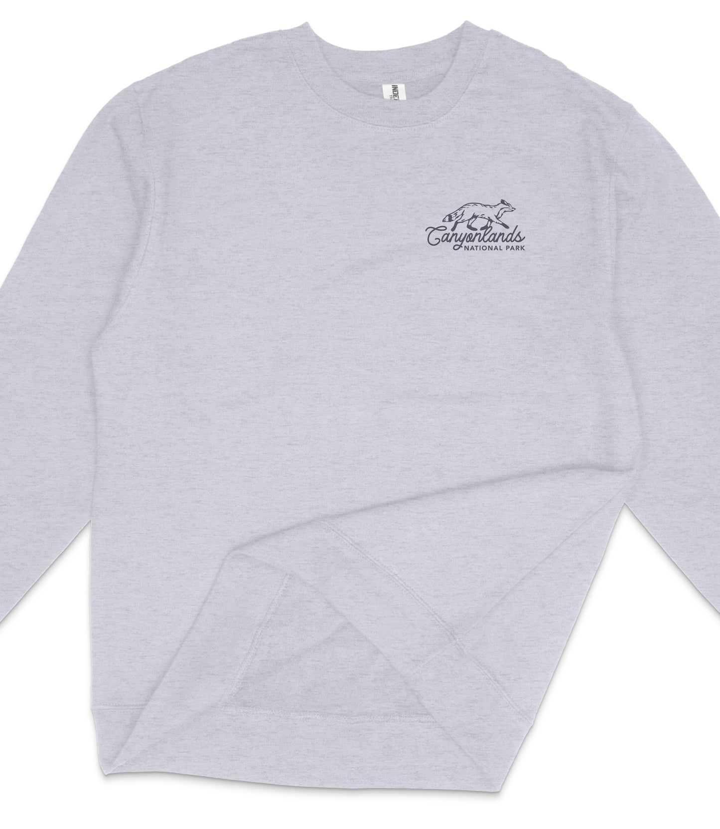 Canyonlands National Park Midweight Crewneck Graphic Sweatshirt - Unisex Outdoor Pullover