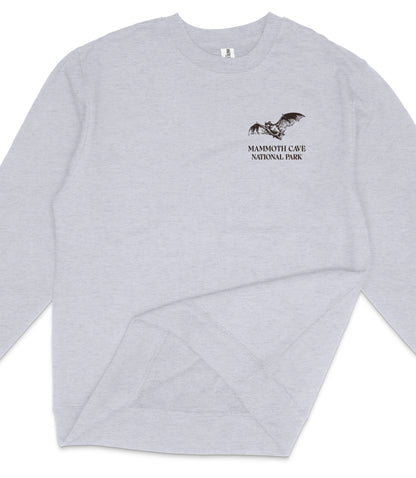 Mammoth Cave National Park Midweight Crewneck Graphic Sweatshirt - Unisex Outdoor Pullover