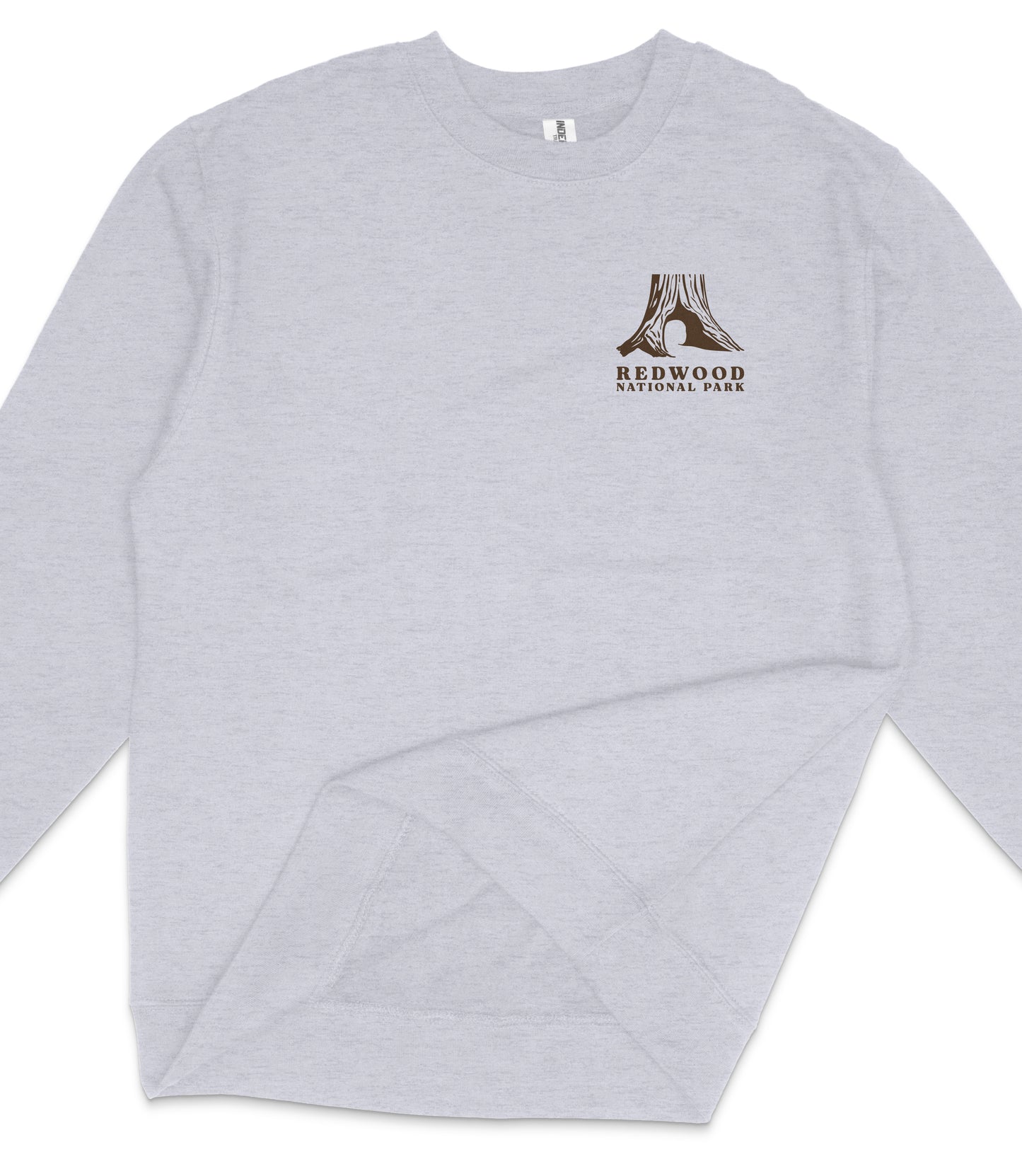 Redwood National Park Midweight Crewneck Graphic Sweatshirt - Unisex Outdoor Pullover