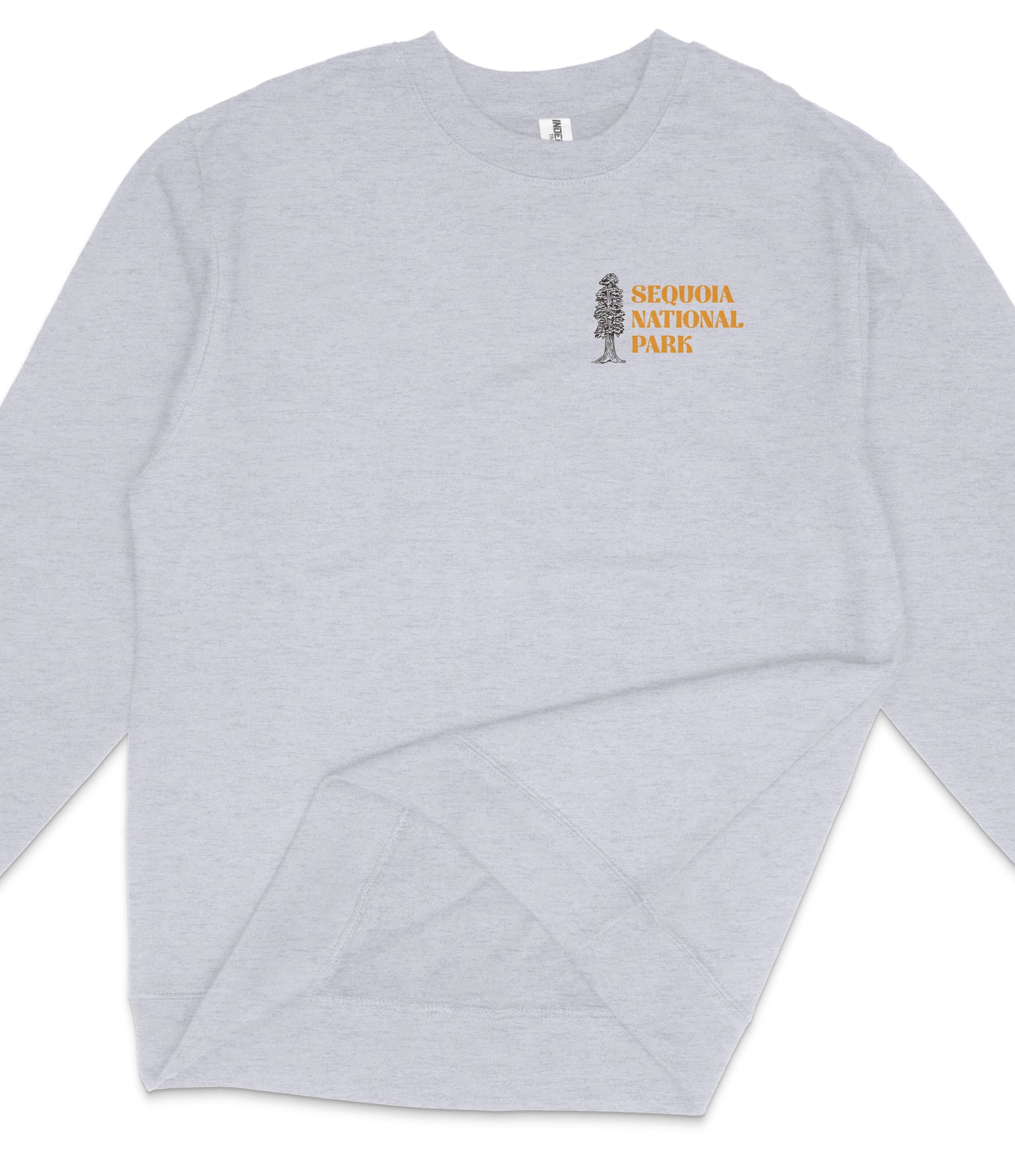 Sequoia National Park Midweight Crewneck Graphic Sweatshirt - Unisex Outdoor Pullover
