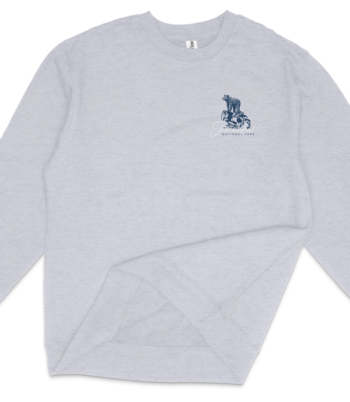 Shenandoah National Park Midweight Crewneck Graphic Sweatshirt - Unisex Outdoor Pullover