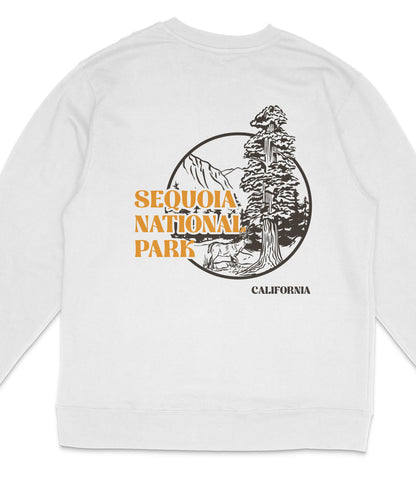Sequoia National Park Midweight Crewneck Graphic Sweatshirt - Unisex Outdoor Pullover